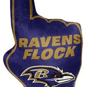 Baltimore Ravens Northwest Super Size Finger Pillow